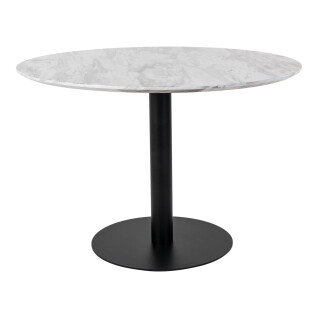 Dining table with marble-look top and legs House Nordic Bolzano