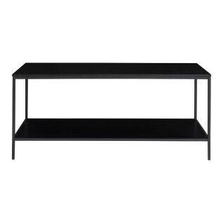 TV table with 2 shelves and black legs House Nordic Vita