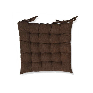 Corduroy chair cushion Opjet Galette