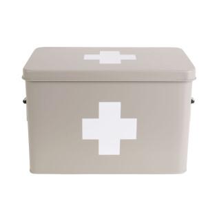 Medication storage box, metal Present Time Large