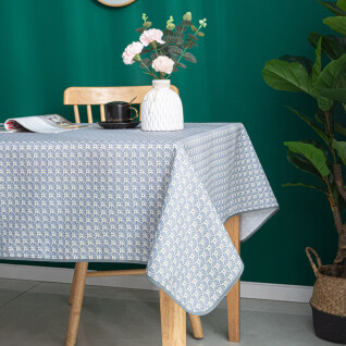 Rectangular printed tablecloth, stain-resistant Univers Décor Manon